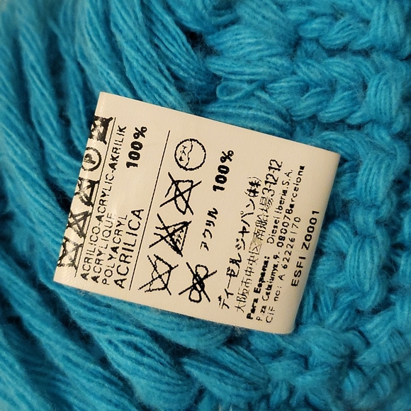 💯 Auth Diesel Scarf/Unisex Blue - Picture 4 of 7